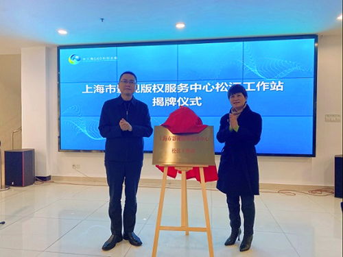 上海市影视版权服务中心松江工作站揭牌，助力影视产业摄制服务升级